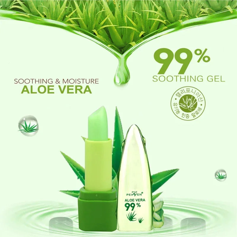 Natural Aloe Moistourizing Change Color LipstickΒ -Β Glowcella