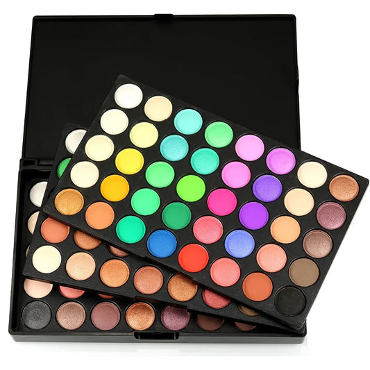 120 Colors Rainbow Eyeshadow PaletteΒ -Β Glowcella