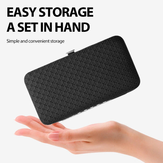 Professional Stainless Steel Pedicure SetΒ -Β Glowcella