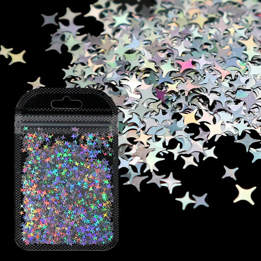 Holographic Nail Sequins PailletteΒ -Β Glowcella