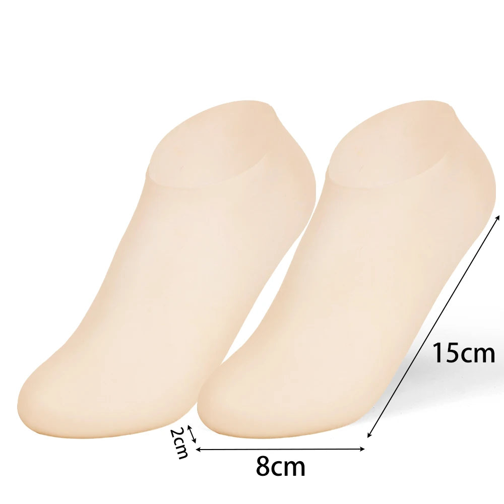 Silicone Moisturizing Foot SocksΒ -Β Glowcella