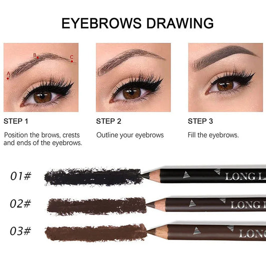 5 Colors Eyebrow PencilΒ -Β Glowcella