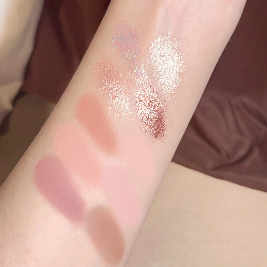 Rose Pink Color Eyeshadow PaletteΒ -Β Glowcella