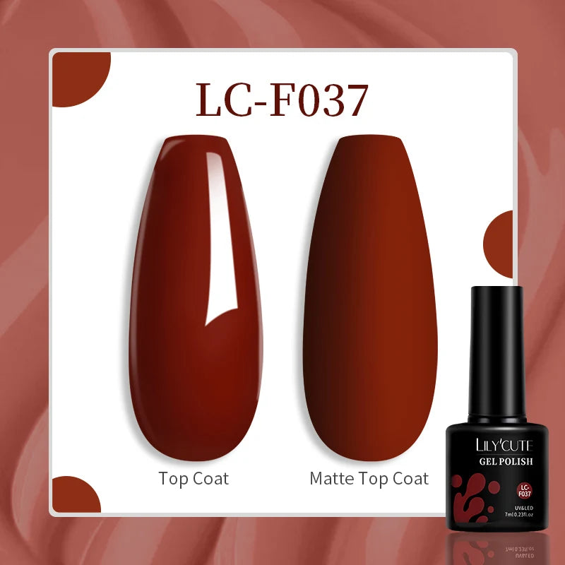 Red Series Nail Gel PolishΒ -Β Glowcella