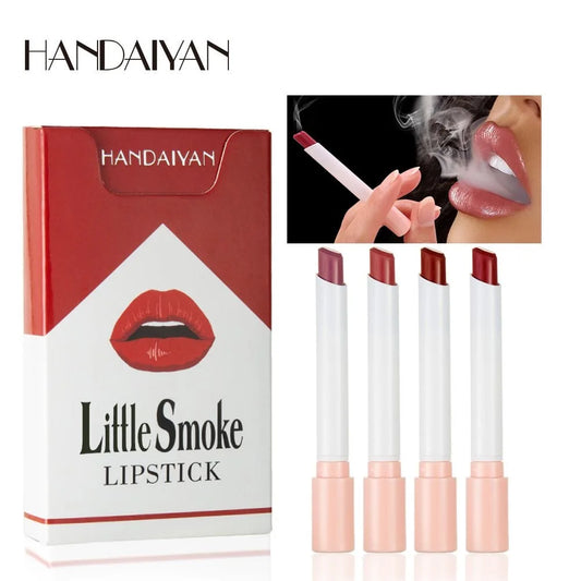 4PCS/Set Creative Cigarette Velvet Long Lasting LipstickΒ -Β Glowcella