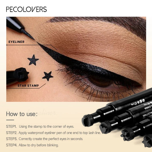 Long Lasting Black Liquid EyelinerΒ -Β Glowcella