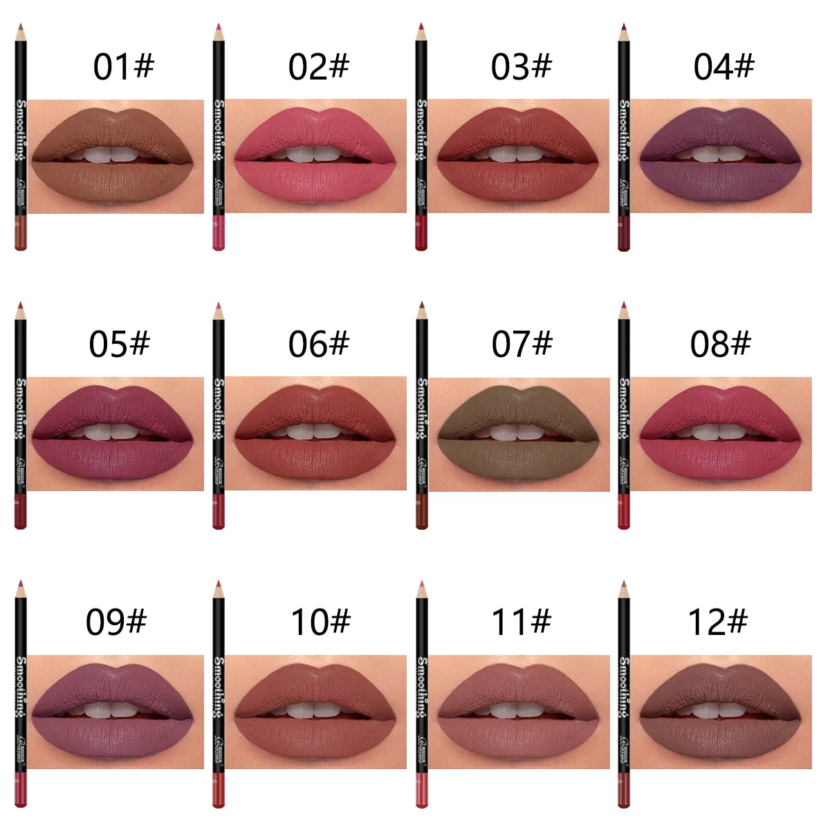12pcs Long Lasting Lipstick -  Glowcella