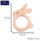 Baby Natural Wood Teething Toy -  Glowcella