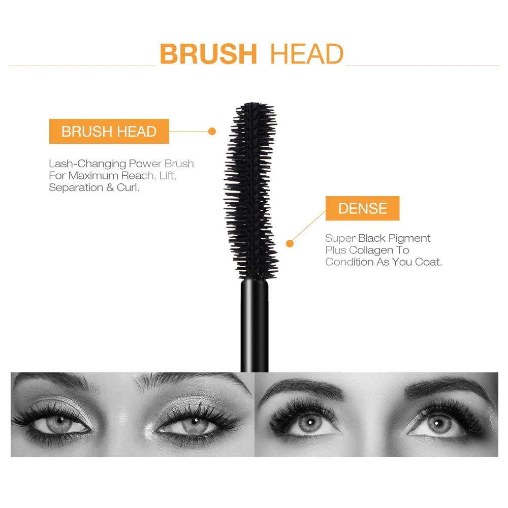 3D Lengthening Black Lash Mascara -  Glowcella