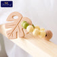 Baby Natural Wood Teething Toy -  Glowcella