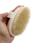 Soft Natural Bristle Dry Skin Body Brush -  Glowcella