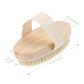 Soft Natural Bristle Dry Skin Body Brush -  Glowcella