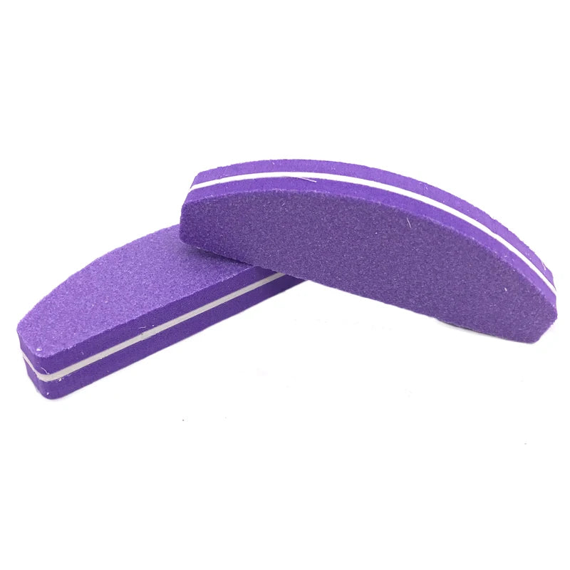 Double Sided Sandpaper Nail File -  Glowcella