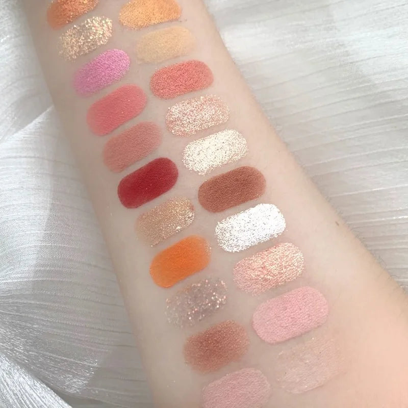 Professional Colorful Eyeshadow Palette -  Glowcella