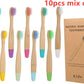 Children’s Cone Shape Bamboo Toothbrush -  Glowcella
