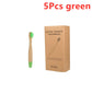 Children’s Cone Shape Bamboo Toothbrush -  Glowcella