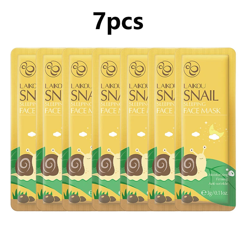 7pcs Anti Wrinkle Moisturizing Facial Mask -  Glowcella