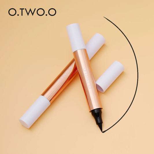 2 in 1 Black Liquid Eyeliner -  Glowcella