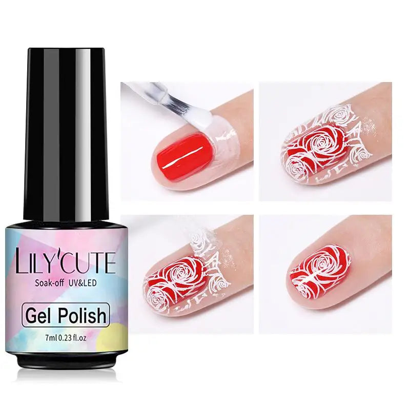 Peel Off Latex Liquid Tape Protect Nail Polish -  Glowcella