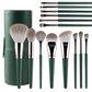 20 pcs Make Up Brush Set with Leather Case -  Glowcella