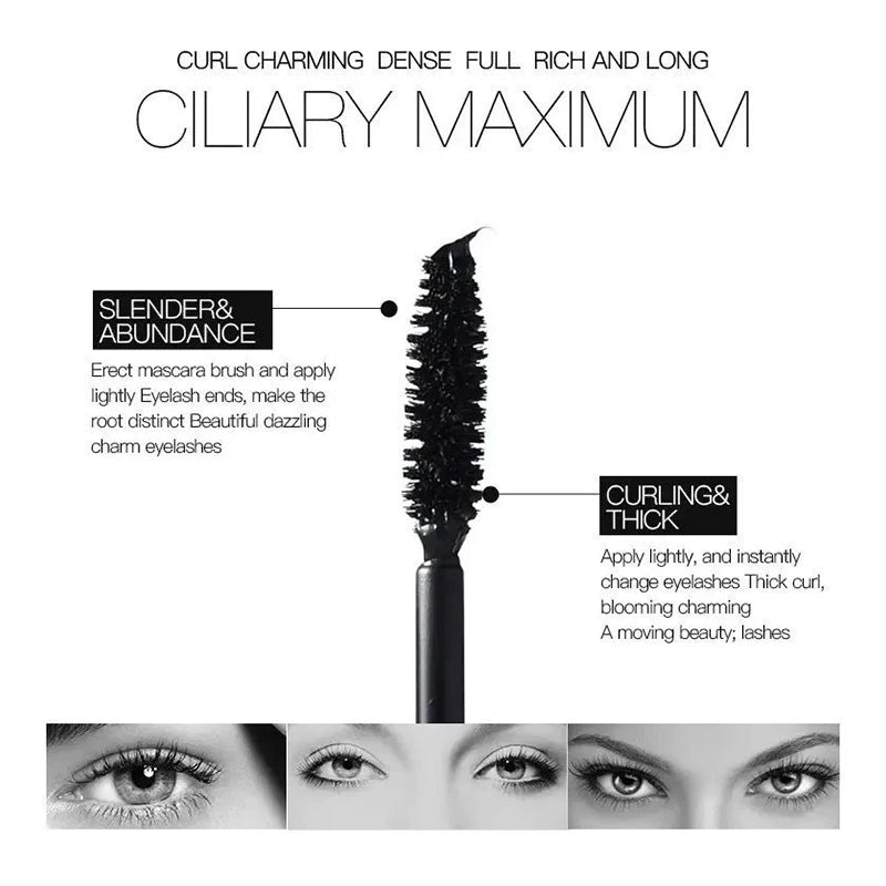 3D Silk Fiber Extra Volume Mascara -  Glowcella