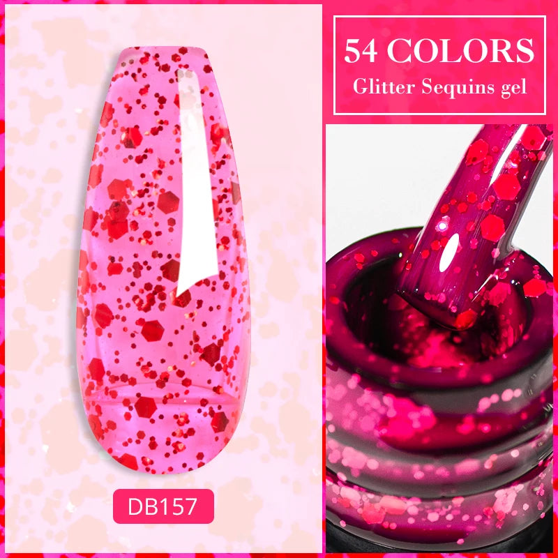 Dried Flower Gel Nail Polish -  Glowcella