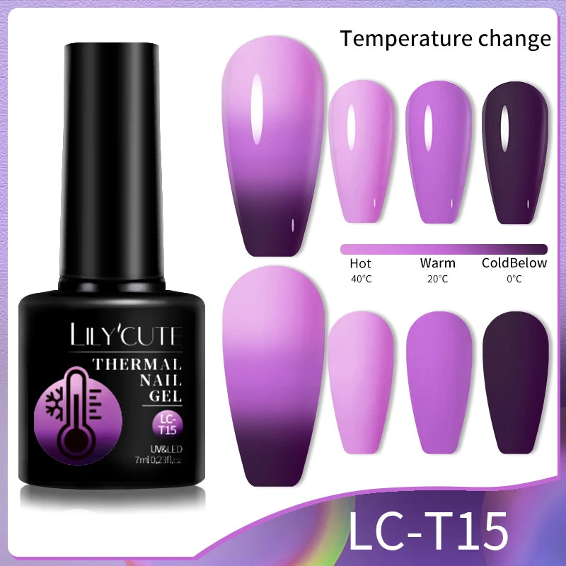 Thermal Gel Nail Polish -  Glowcella