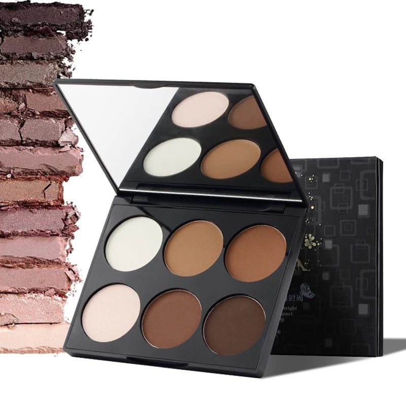 Coffee Colour Contour Palette -  Glowcella