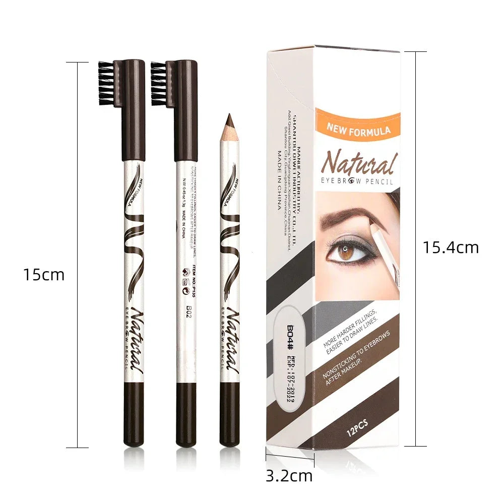 Ultra Fine Triangle Eyebrow Pencil -  Glowcella