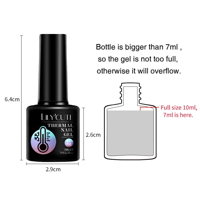 Thermal Gel Nail Polish -  Glowcella