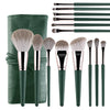 20 pcs Make Up Brush Set with Leather Case -  Glowcella