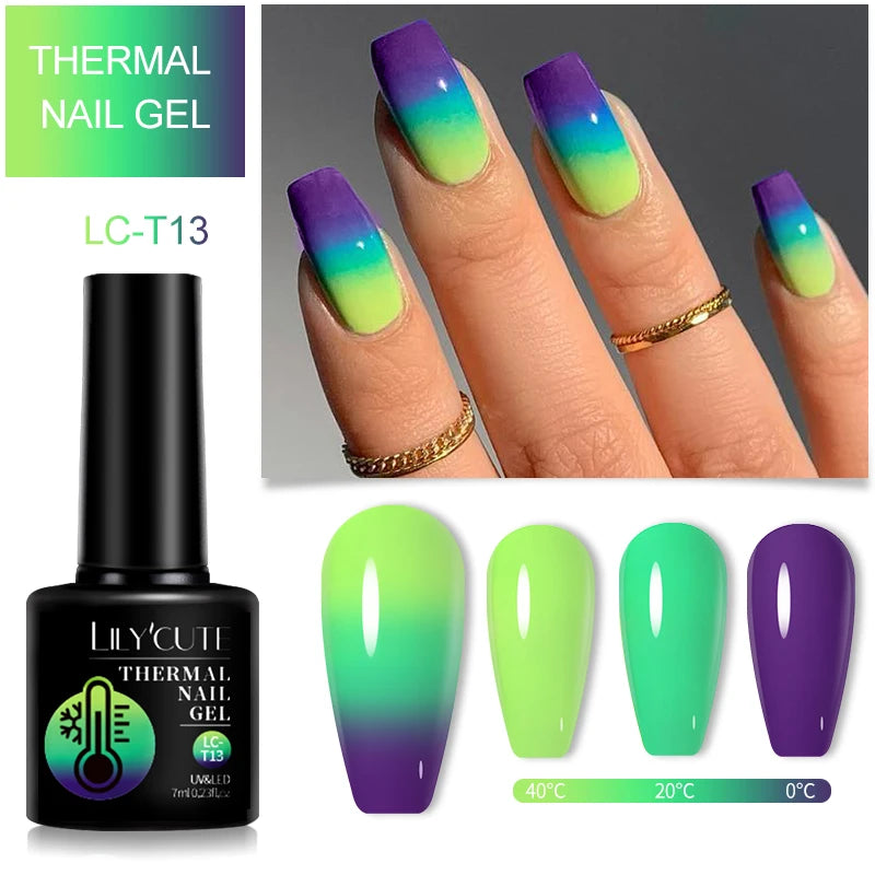 Thermal Gel Nail Polish -  Glowcella
