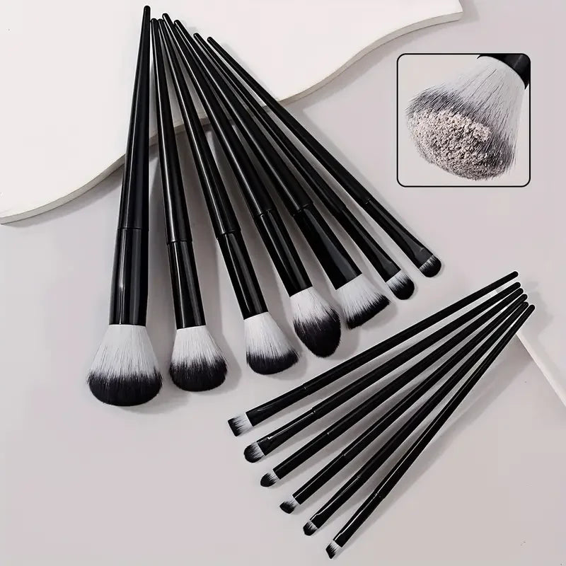 NEW 13PCS Makeup Brush Set Soft Fluffy Eye Shadow Foundation Blush Highlighter Concealer Brush Female Beauty Tool Christmas gift -  Glowcella