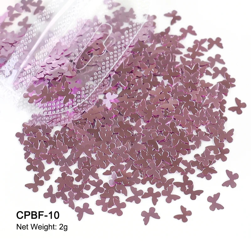 Holographic Nail Sequins Paillette -  Glowcella