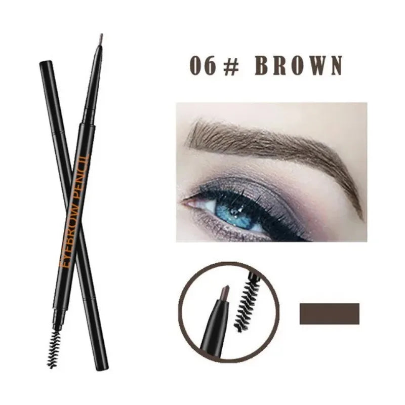 Natural Double Heads Automatic Eyebrow Pencil -  Glowcella