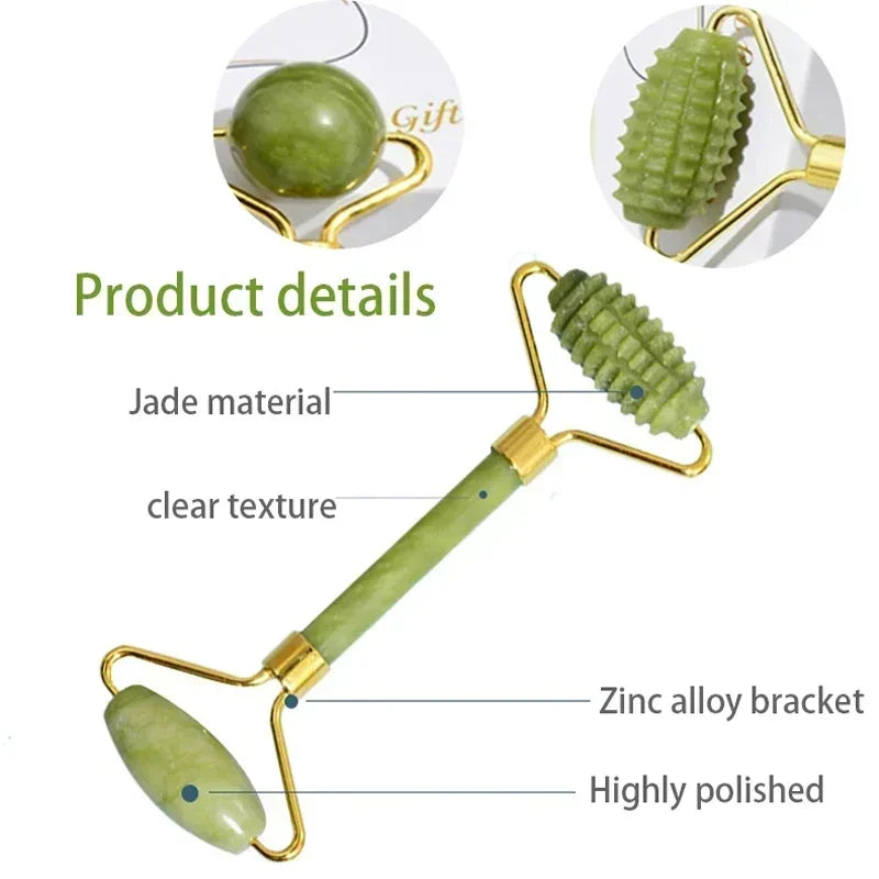 Jade Face Roller -  Glowcella