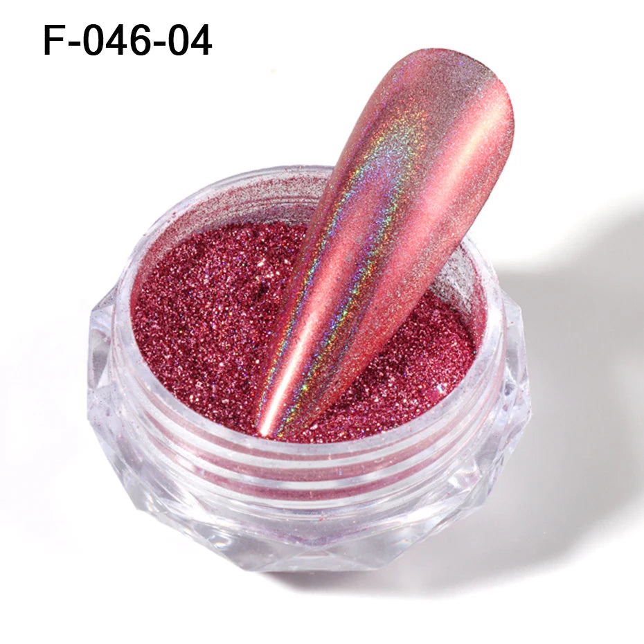 Moonlight Silver Cat Eye Nail Powder -  Glowcella