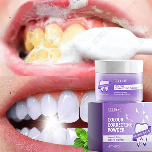 One Minute WhiteTeeth Powder -  Glowcella