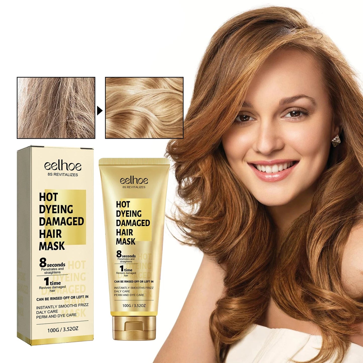 Keratin Hair Care Cream -  Glowcella
