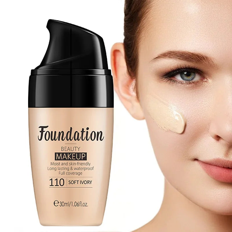 Moisturizing Waterproof Liquid Foundation -  Glowcella