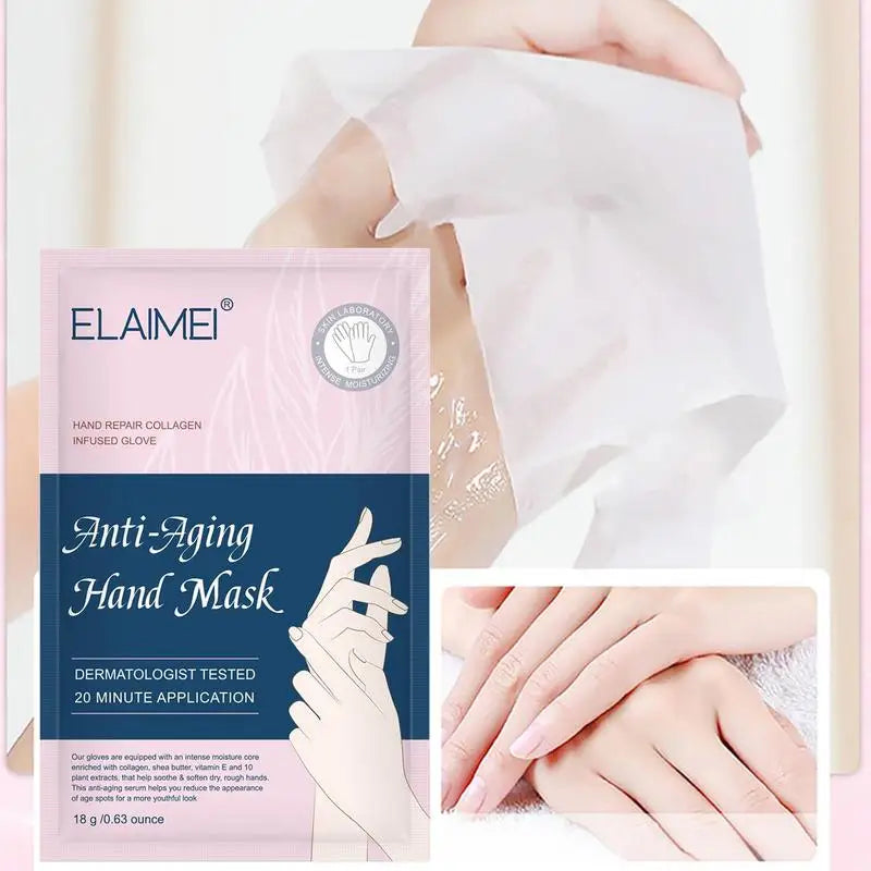 Exfoliating Hand Care Gloves -  Glowcella