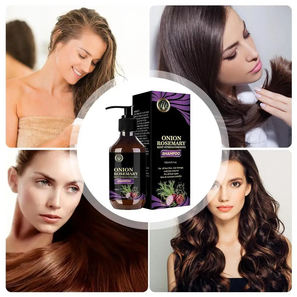 Hair Growth Thickening Shampoo -  Glowcella
