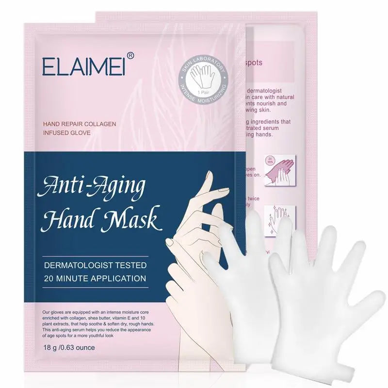 Exfoliating Hand Care Gloves -  Glowcella