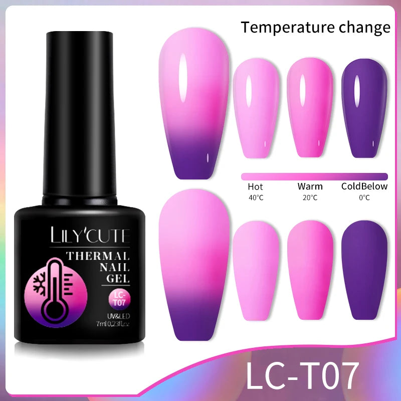 Thermal Gel Nail Polish -  Glowcella