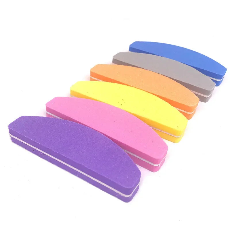 Double Sided Sandpaper Nail File -  Glowcella