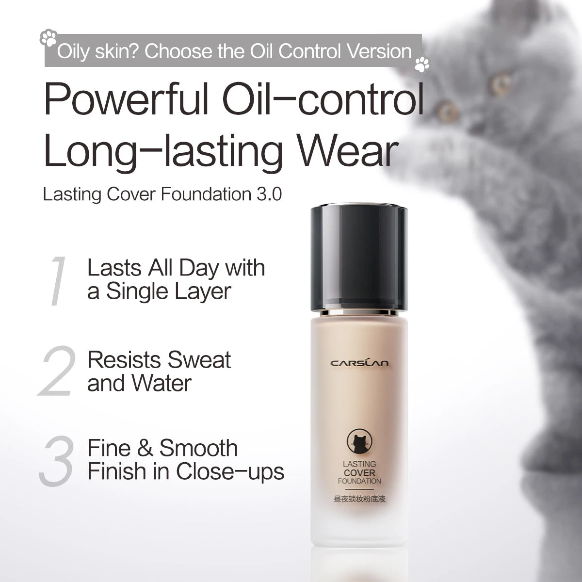 Long-lasting Moisture Matte Liquid Foundation -  Glowcella