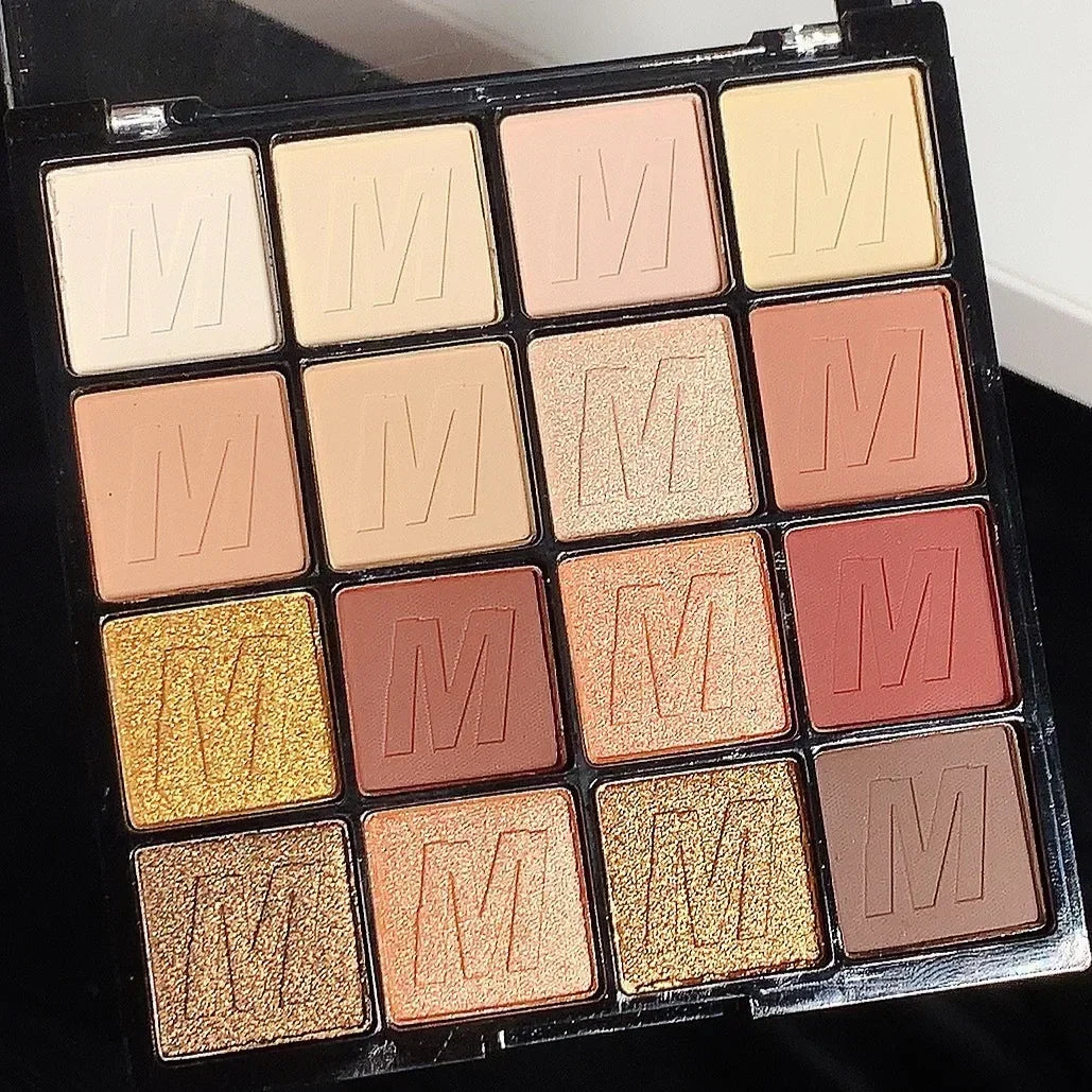 Highly Pigmented Eyeshadow Palette -  Glowcella