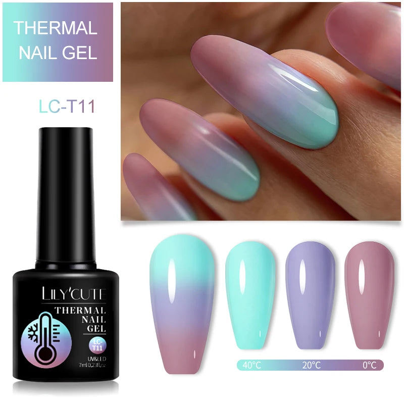 Thermal Gel Nail Polish -  Glowcella