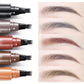 5 Colors Eyebrow Pen Waterproof -  Glowcella