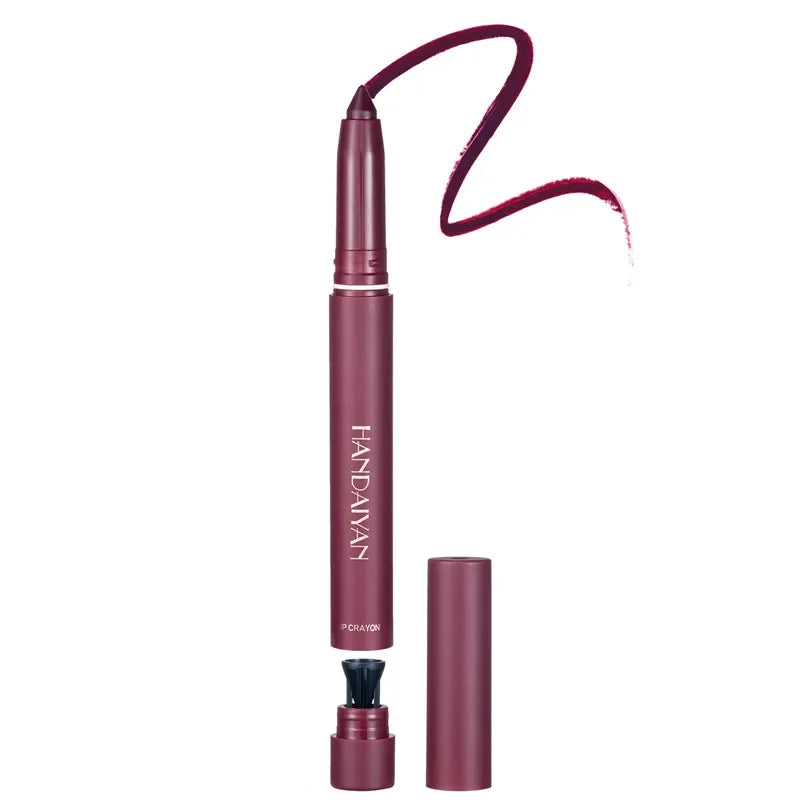 2 in 1 Matte Nude Lipstick & Lip Liner -  Glowcella